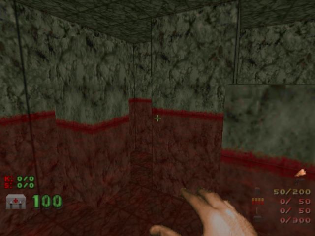 Screenshot of Reflection test WAD