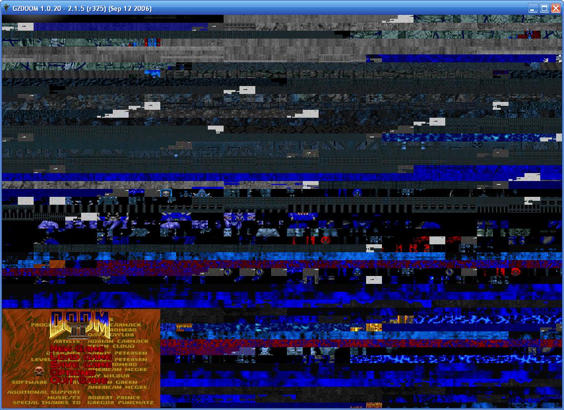 GZDoom window when expanded